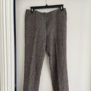 Wool Pants with Cuffs - Calvin Klein - Brown - Size 4